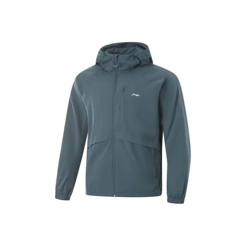 LiNing Lotus Leaf Jackets & Coats Men's Cloud Emerald Green-0