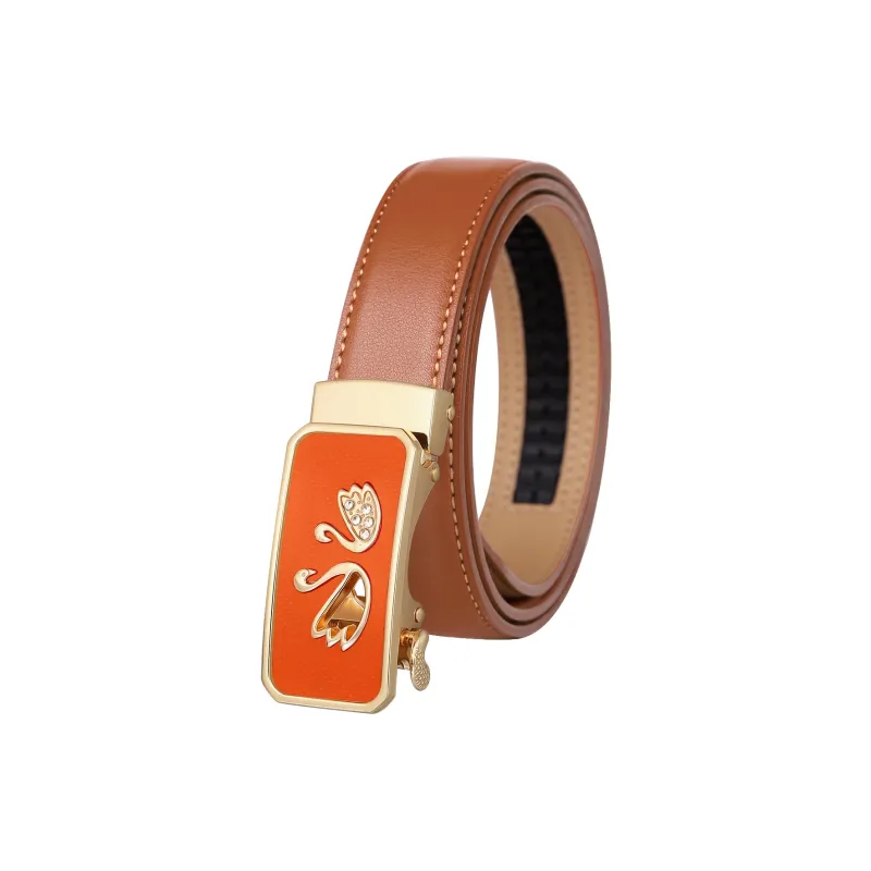 CATELLES Cow Split Leather Belts Women's 2.4cm-21