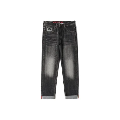 FAIRWHALE Jeans Unisex Black