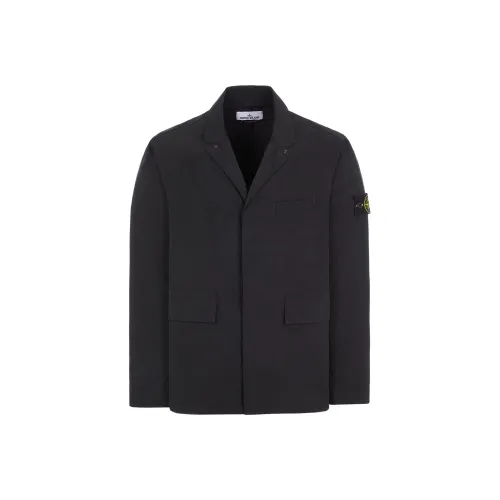 STONE ISLAND Compass appliqué Single breasted Blazer