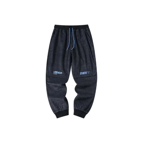 LAMLICKA Casual Pants Unisex Blue
