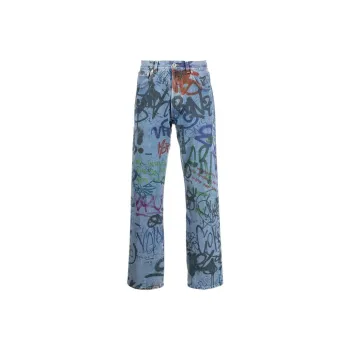 Vetements Jeans Men Blue