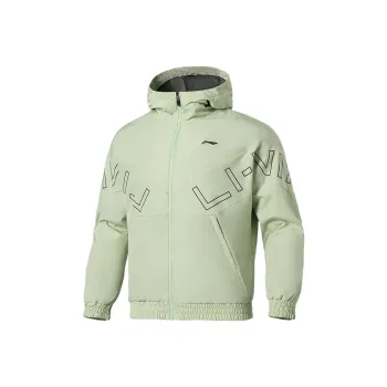 LiNing Fitness Series Trench Coat Men's Aqua Celadon Green