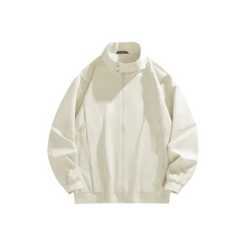 H2P Jackets Coats Unisex Light Khaki