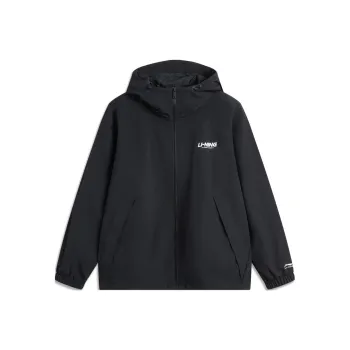 LiNing Lotus Leaf Jackets & Coats Unisex Black