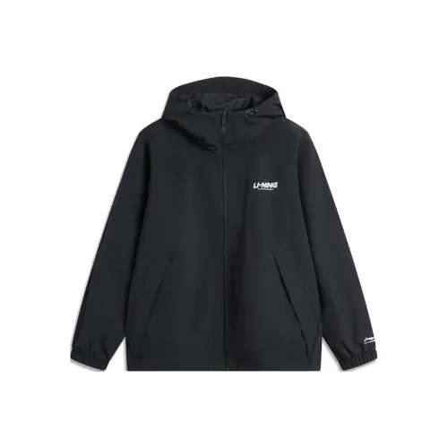 LiNing Lotus Leaf Jackets & Coats Unisex Black