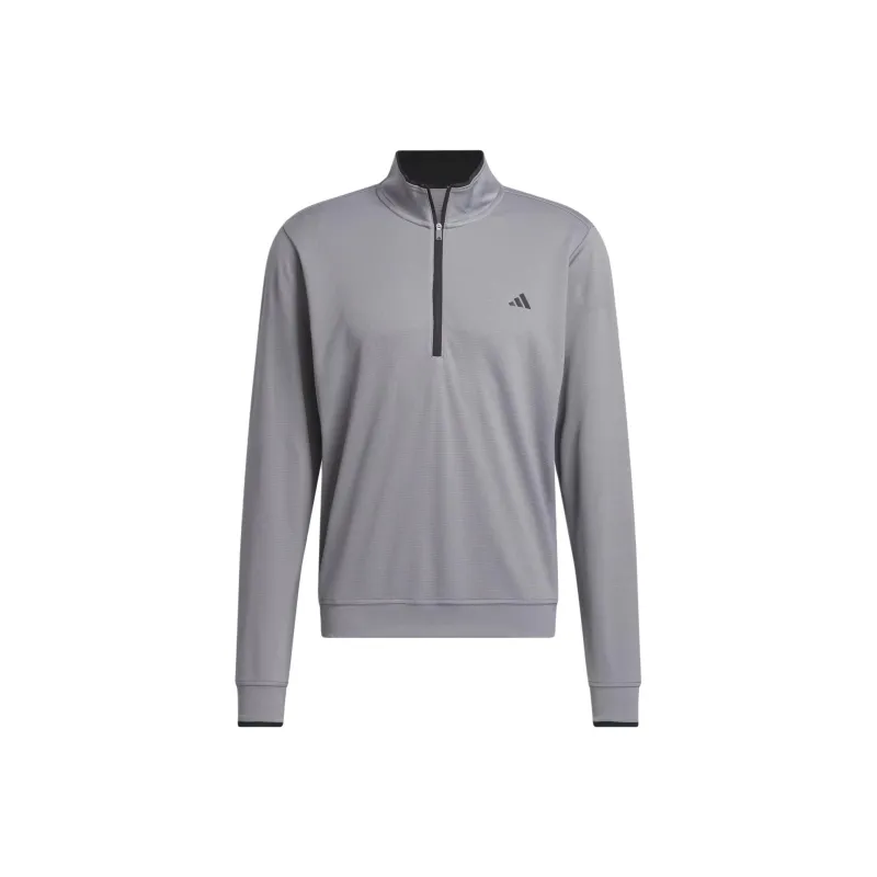 Adidas Lightweight Half-Zip Top Jackets Coats Men's Gray-0