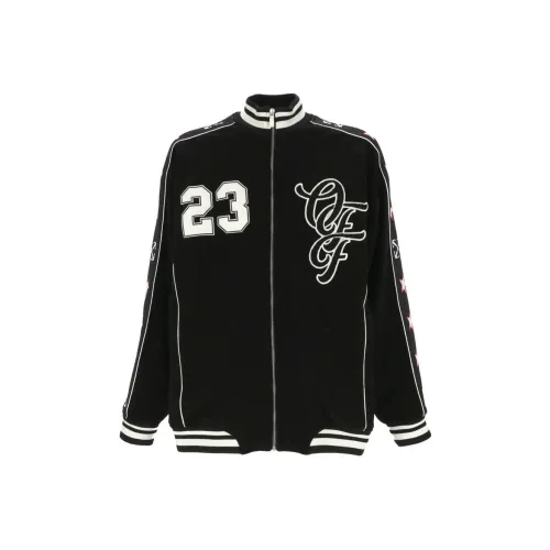 OFF WHITE Logo lace-bib Zip Up Dri-FIT Jacket
