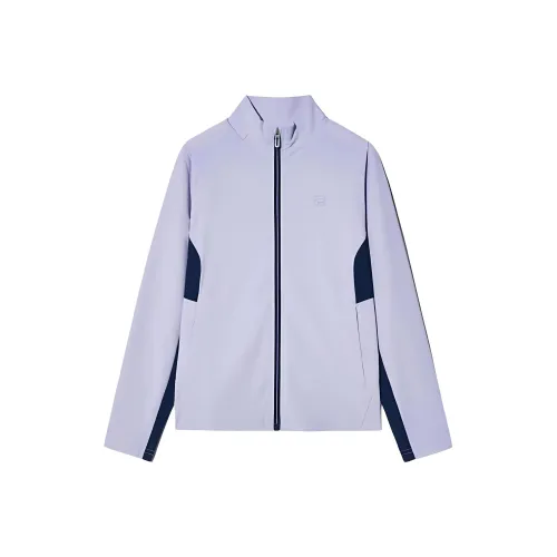 FILA Jackets Coats Unisex Light Purple
