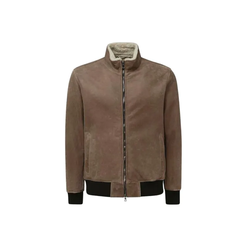 BARBA Jackets & Coats Men's Brown-0