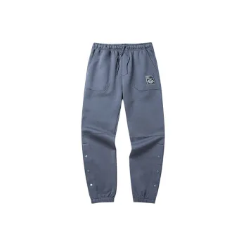 Anta Sports Pants Men's Navy Blue Gray