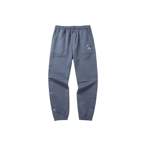 Anta Sports Pants Men's Navy Blue Gray