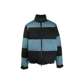 Sunnei Striped Zipped Down Jacket