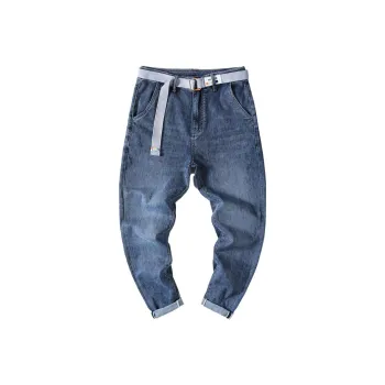 FAIRWHALE Jeans Spring And Summer Men's Denim Blue