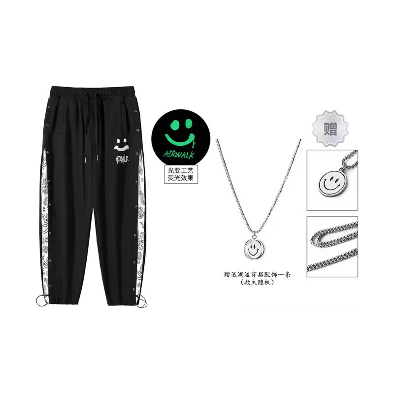 Airwalk Casual Pants Fall Unisex-0