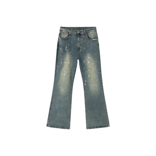 XINYINSU FW24 Jeans Unisex Dark Blue