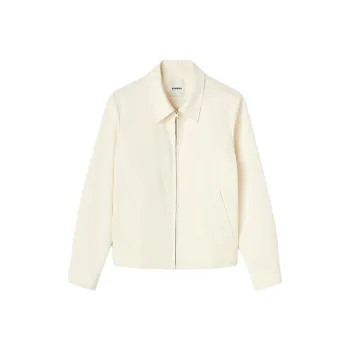 Sandro Cotton Jacket Jackets & Coats Men's White
