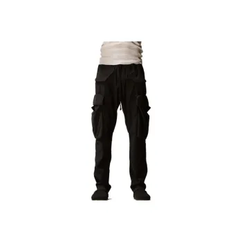 GREG LAUREN Mid-rise Tapered-leg Trousers