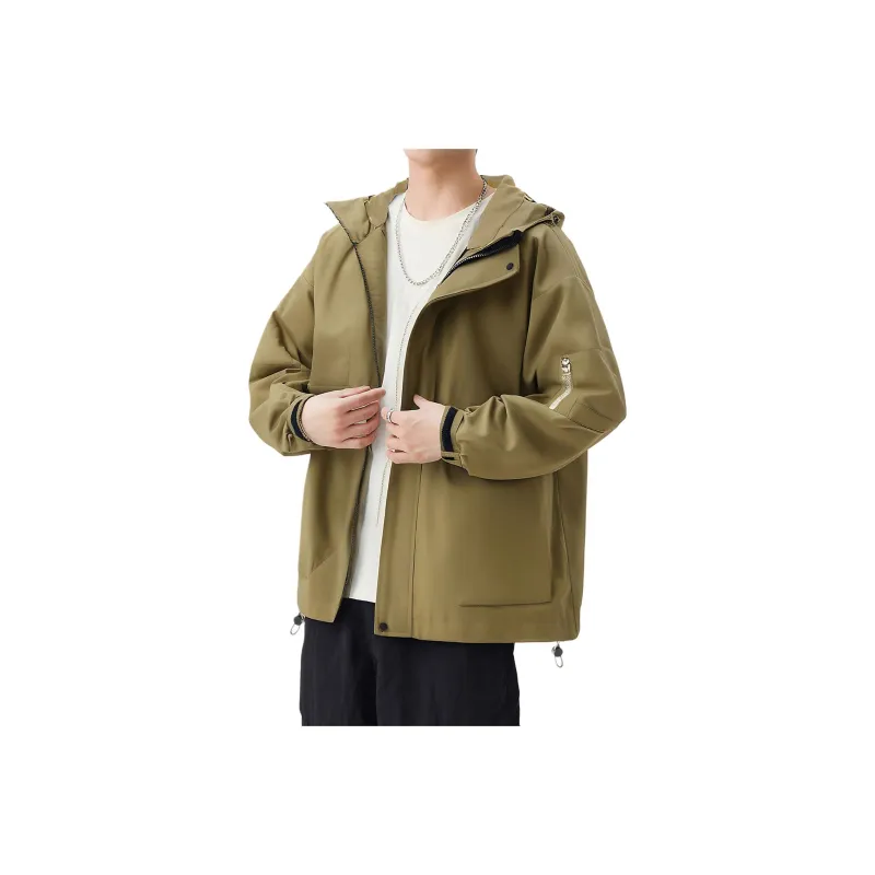 EYEUNDERSTAND Jackets Coats Unisex Burgundy-10