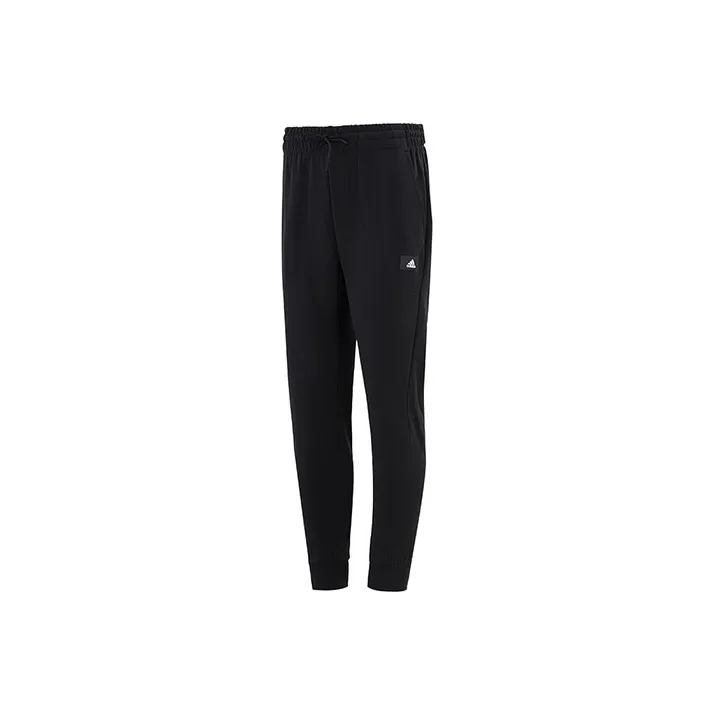 Adidas Knitted Sweatpants Men's Black-0