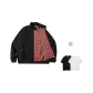 Black (Comes with 100% cotton Short-Sleeved Shirt)