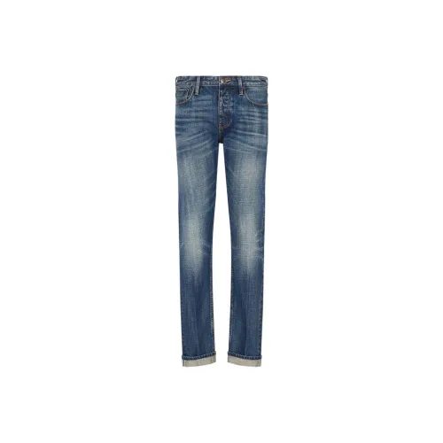 EMPORIO ARMANI SS23 Jeans Men's Denim Blue