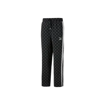 PUMA Team Graphic Knitted Sweatpants Men Black