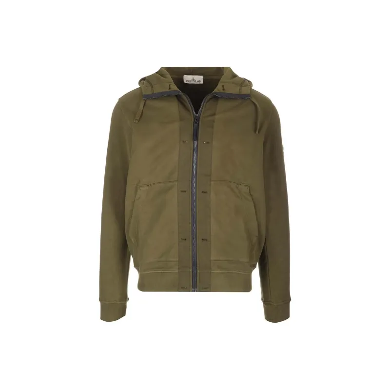 STONE ISLAND Jackets Coats Men's Army Green-0