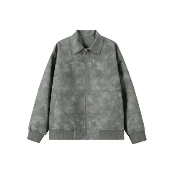 Topland Jackets & Coats Unisex Tie Dye Gray