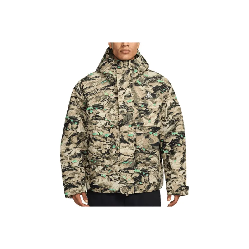 Nike PrimaLoftStorm FIT SS25 ACG 'Skull Peak' Oversized Jacket Men's Brown-0