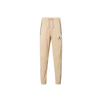 JORDAN Air Knitted Sweatpants Men Desert Yellow