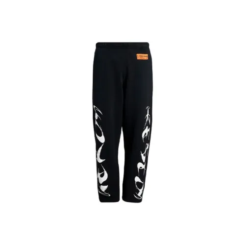 HERON PRESTON Knitted Sweatpants Men Black
