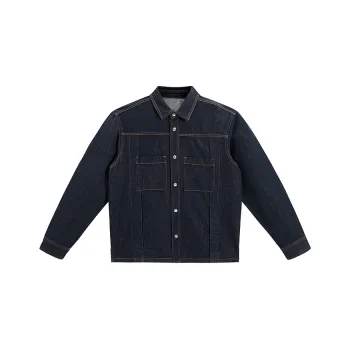 PEACEBIRD MEN Jackets Men Denim Dark Blue 1
