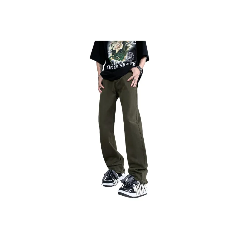 RENBEN Jeans Unisex Army Green-0