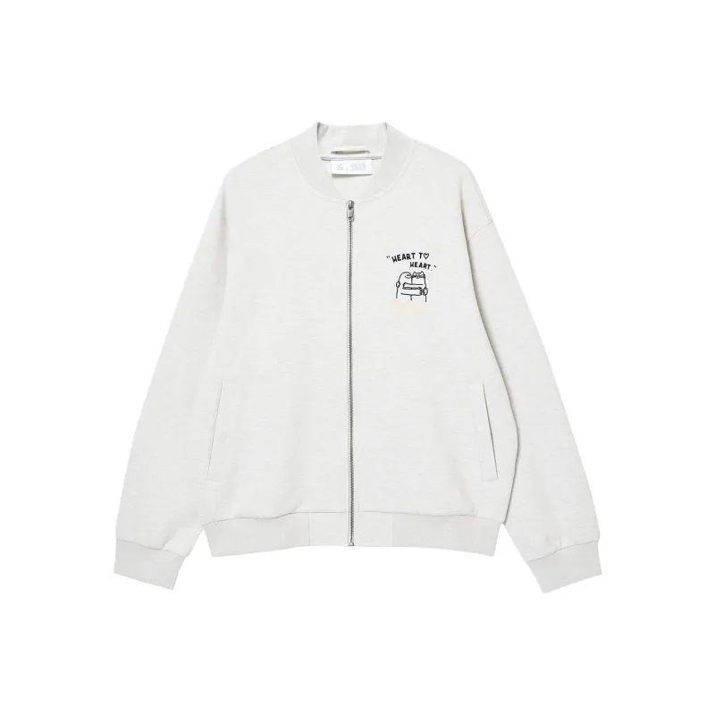 JACK JONES· Jacket Men's Lime Gray Heather Gray-1