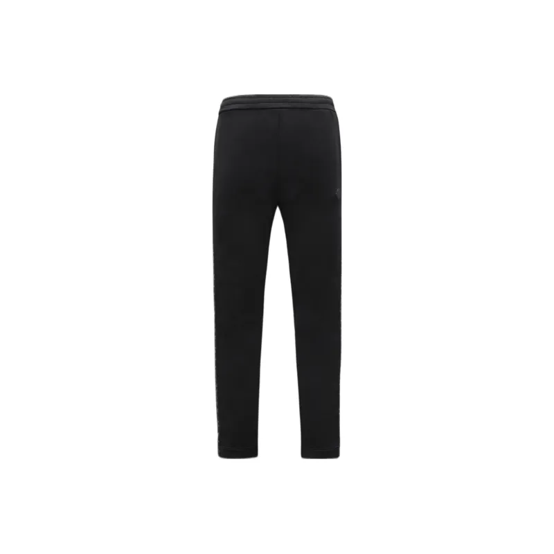 Moncler Logo Printed Straight Leg Pants-0