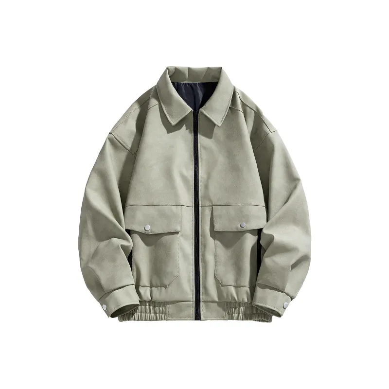 Stillslow Leather Jacket Unisex-4
