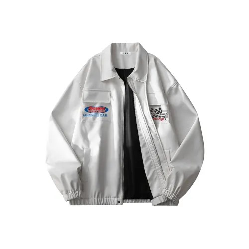Ice Flying Leather Jacket Unisex