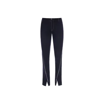 YLDP Straight Jeans Unisex Black