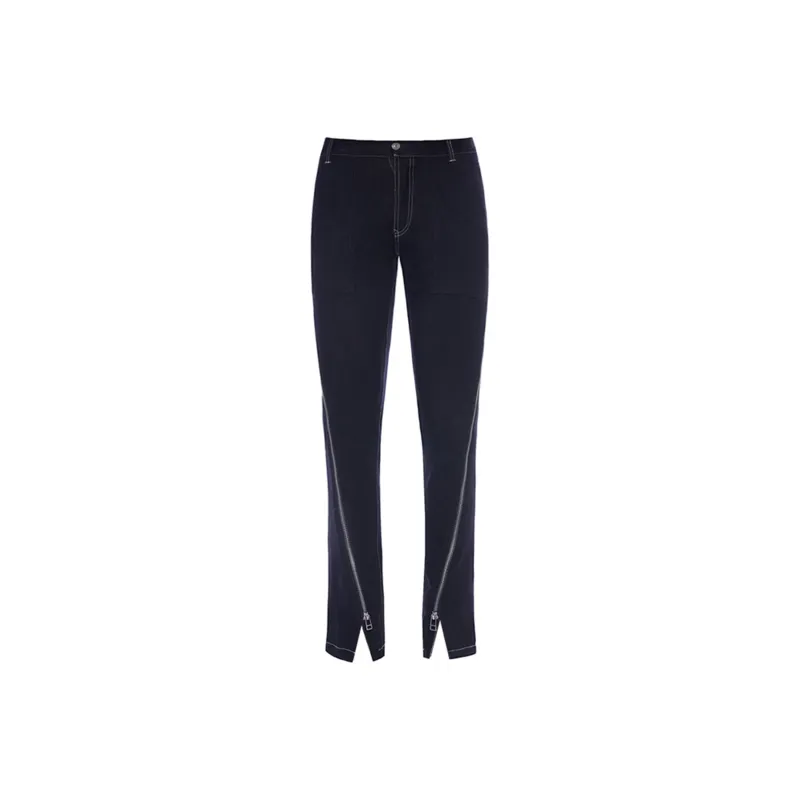 YLDP Straight Jeans Unisex Black-0