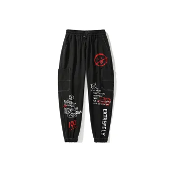 SANSYAS Jogger Jeans Unisex Black