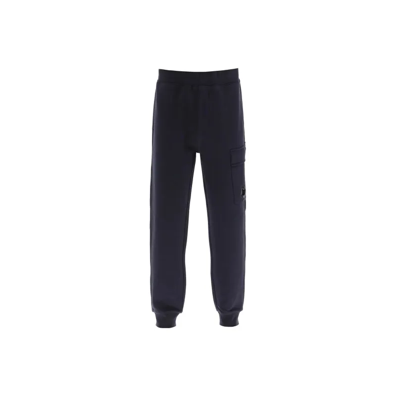 C.P.Company Knitted Sweatpants Men Blue-0