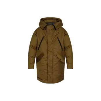 DSQUARED 2 Funnel Neck Hooded Coat