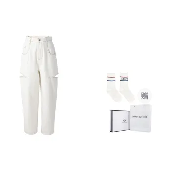 Charlie Luciano Jeans Unisex White