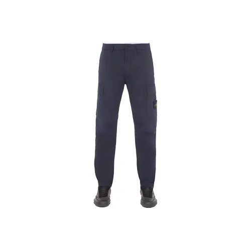 STONE ISLAND Cargo Pants Men's Marine Blue