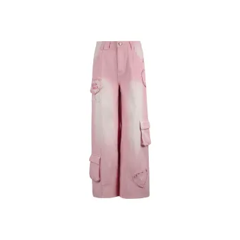 Valeria Obbaco Jeans Unisex Pink