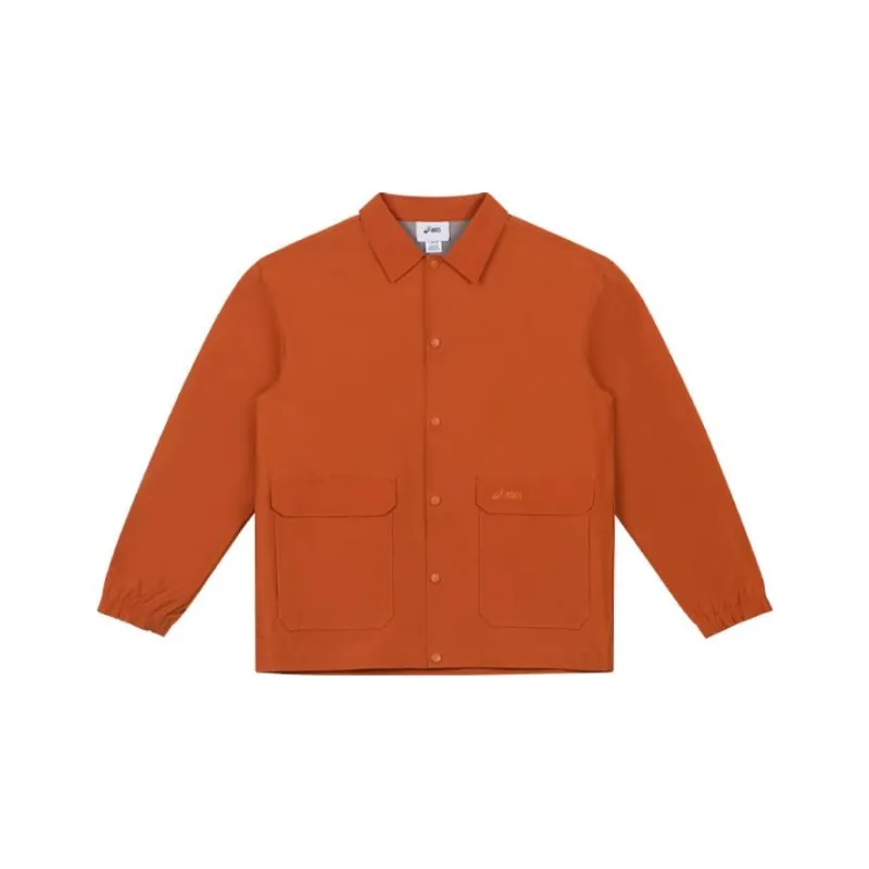 Asics Jackets Coats Unisex Pumpkin Orange-0