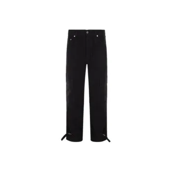 OFF WHITE Wave Off Canvas Cargo Pants