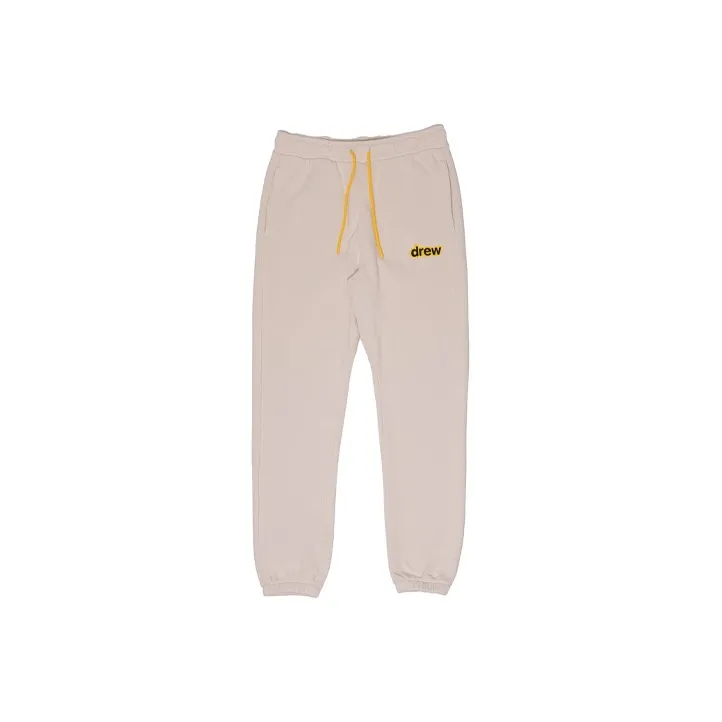 Drew House Knitted Sports Pants Unisex Ecru-0