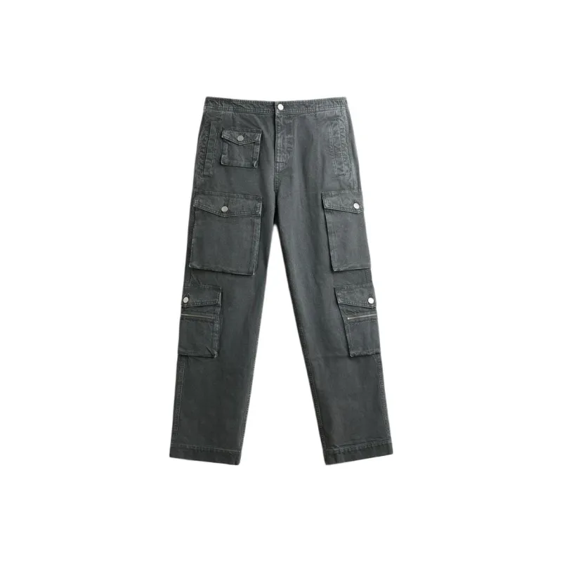 ZARA Jeans Men Denim Gray-0